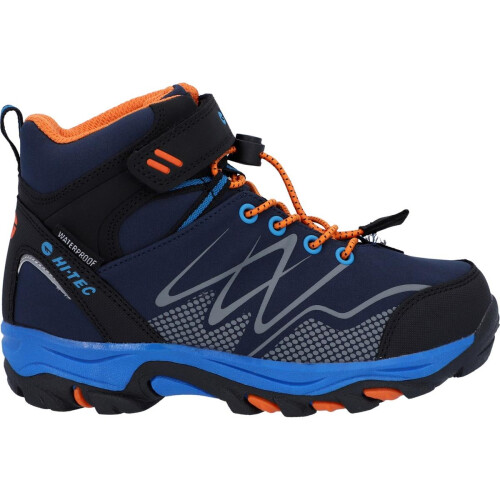 Princeton Tec Hi-Tec Blackout Mid Boots Navy/Orange/Lake Blue