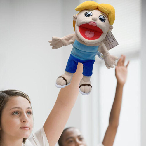 41cm Jeffy dad mum Puppet Hat Hand Jeffy Plush Cosplay Toy Doll Gift Distinctly 2