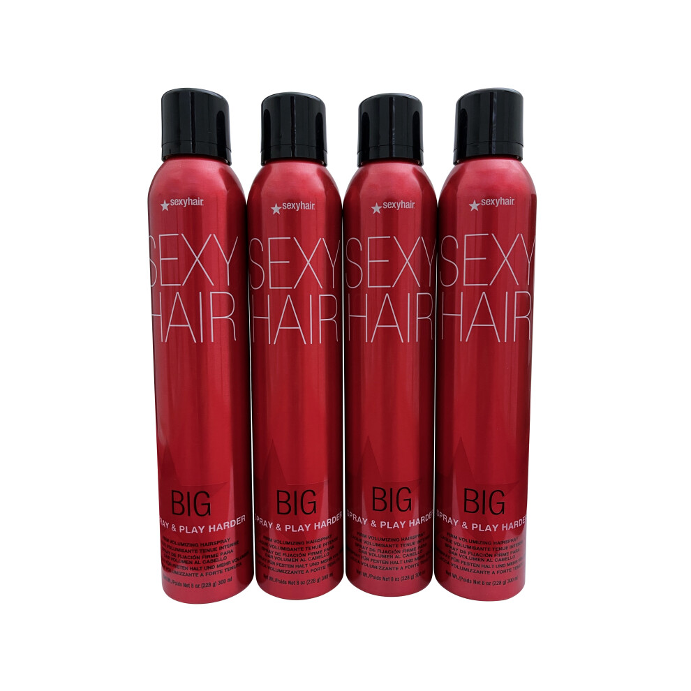 Big Sexy Hair Spray & Play Harder 8 OZ Set of 4