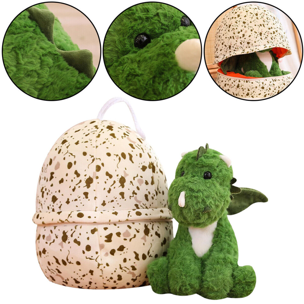 Dinosaur Egg 2 in 1 Dinosaur Plush Toy Set Friends Birthday Gifts Pillow Toy