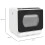 Homcom HOMCOM Worktop Dishwasher w/ 4 Place Settings 6 Programs, Black and White 2