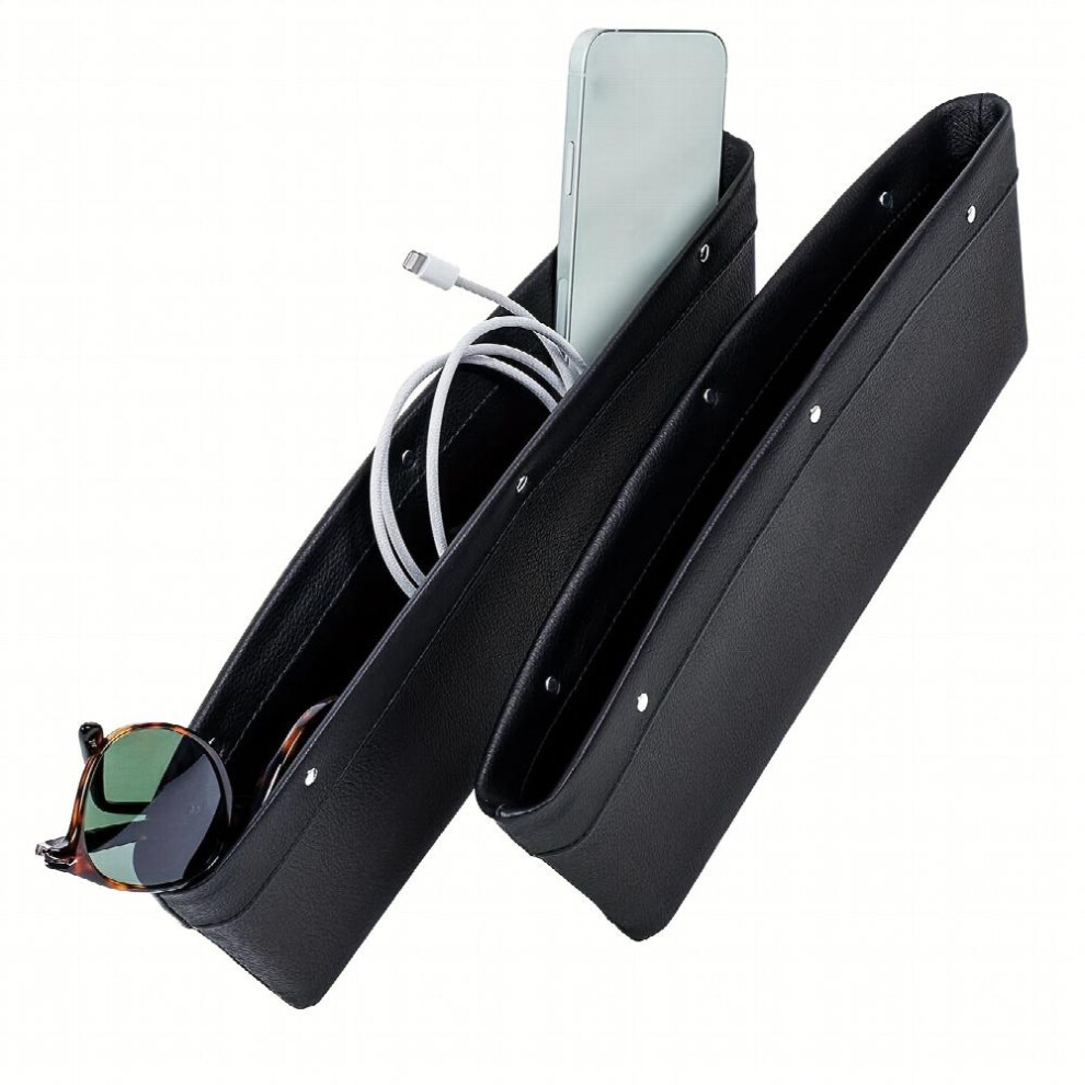 1Pc Car Seat Gaps Leak Proof Sundries Mobile Phone Storage Box Multifunctional Seam Storage Bag 885682446373