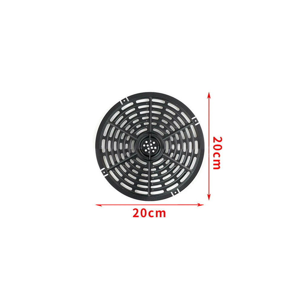 (8 inch) Air Fryer Basket Replacement Grill Air Pan for Power Dash Air Fryer Parts Crisper Plate Non-Stick Fry Pan Airfryer Accessories