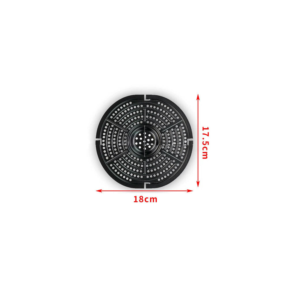 (7  inch) Air Fryer Basket Replacement Grill Air Pan for Power Dash Air Fryer Parts Crisper Plate Non-Stick Fry Pan Airfryer Accessories