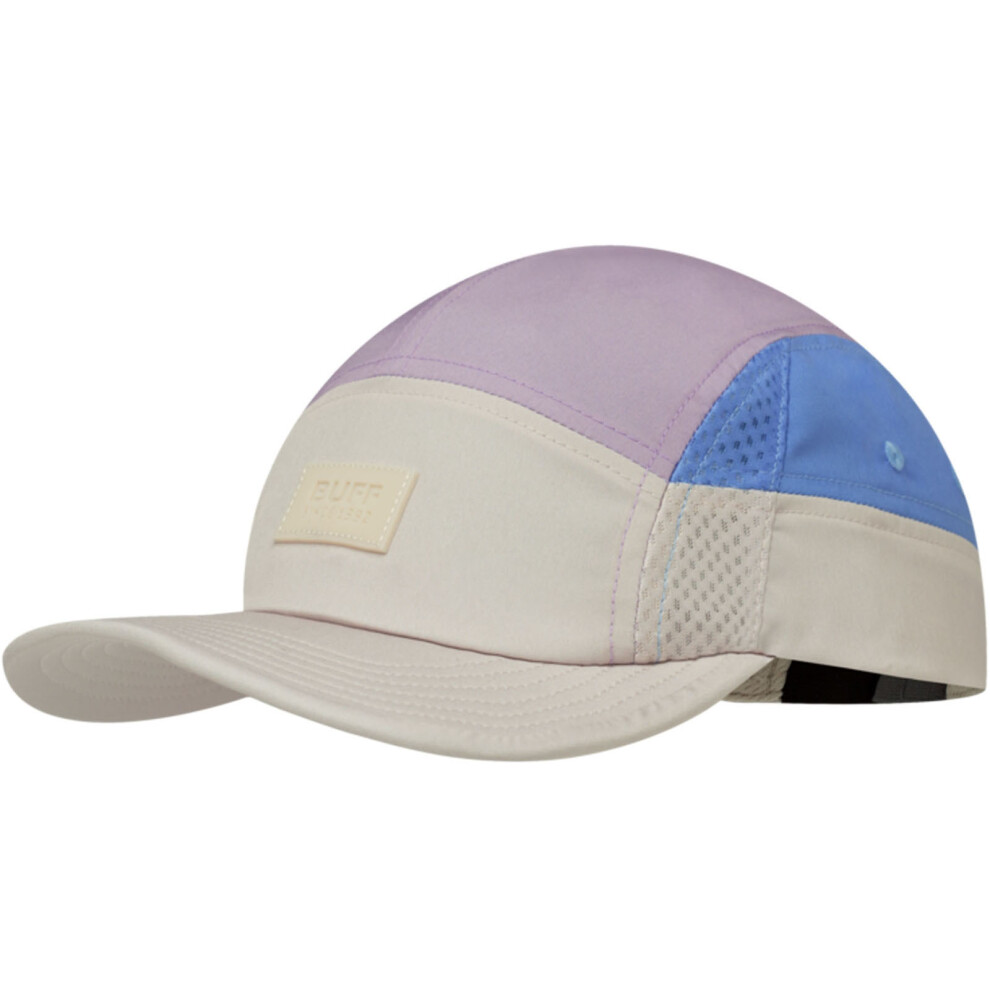 Buff (Lxl, Rose) Unisex 5 Panel Go Run Adjustable Cap Hat Brown