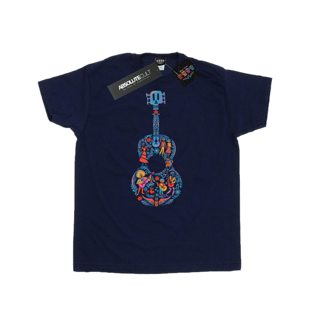 Coco Guitar Pattern T-Shirt