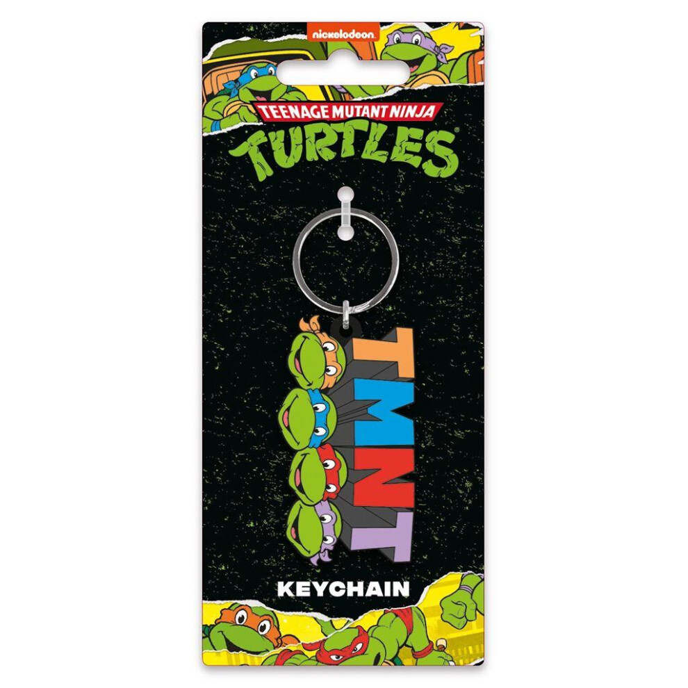 Teenage Mutant Ninja Turtles Classic Logo PVC Keyring