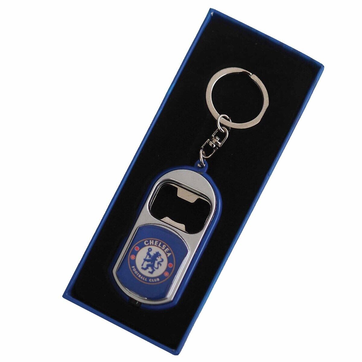 Chelsea FC Bottle Opener Key Ring With Torch on OnBuy