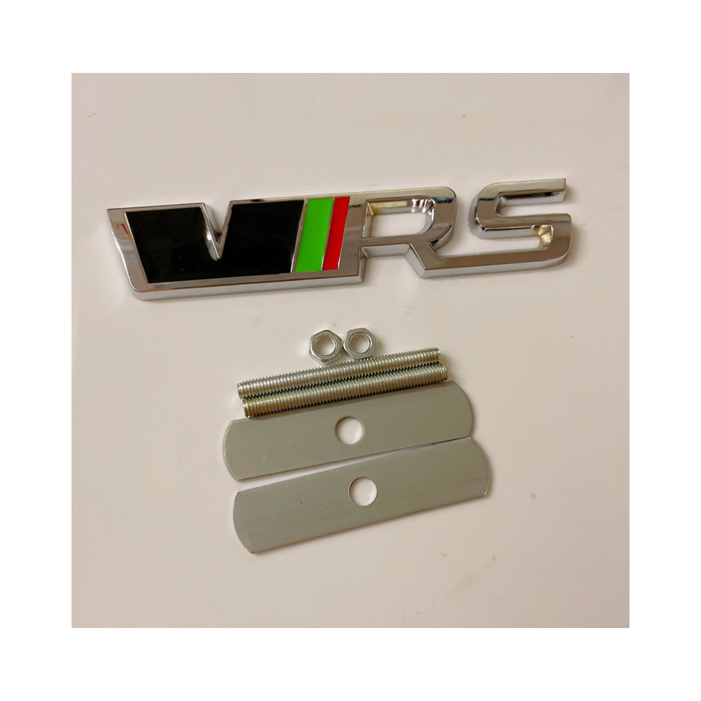 Vrs 3D Front Grill Emblem Badge Kit For Skoda Fabia Octavia Silver 8381923451622