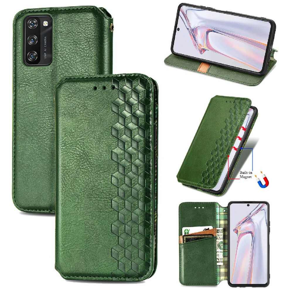 (Green) Case For Blackview A100 Exquisite Business Wallet Function Fashion Design Leather Case Flip Cover Green 764499984592