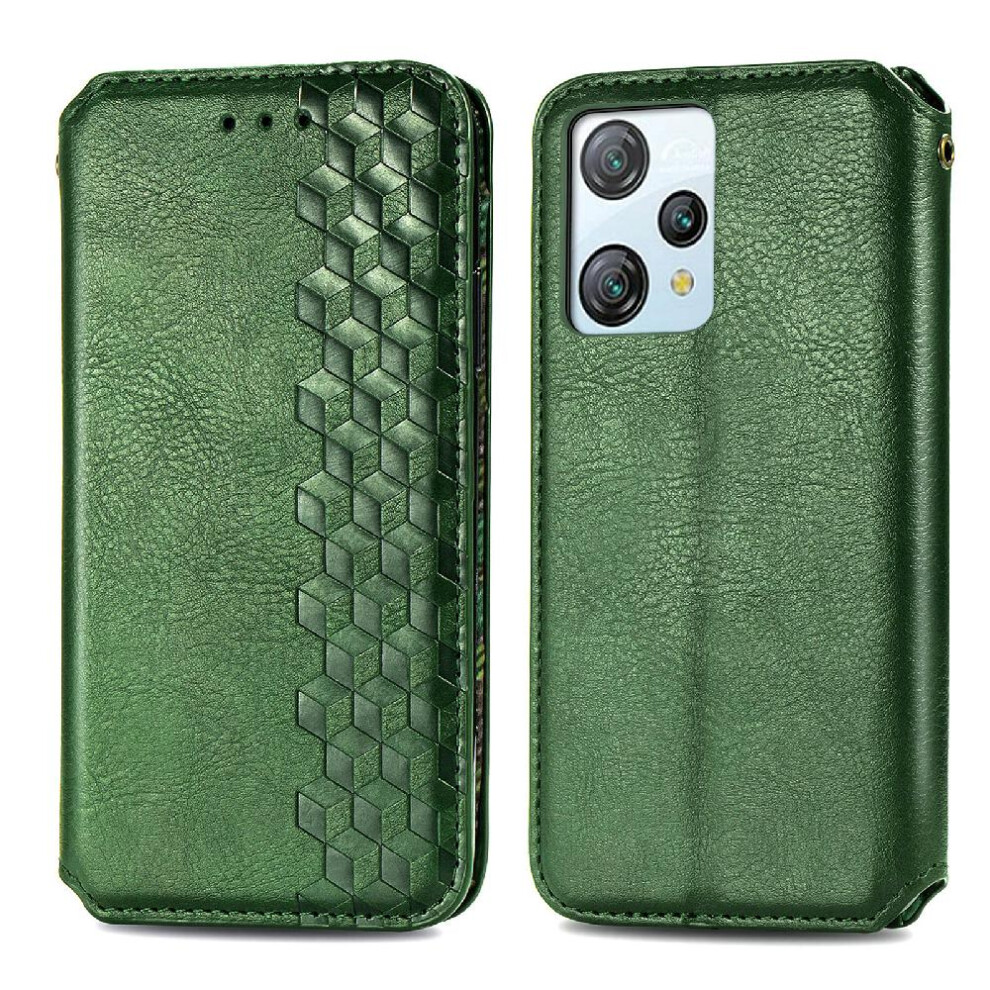 (Green) Case For Blackview A53 Leather Case Wallet Function Fashion Design Flip Cover Exquisite Business Green 764499985193