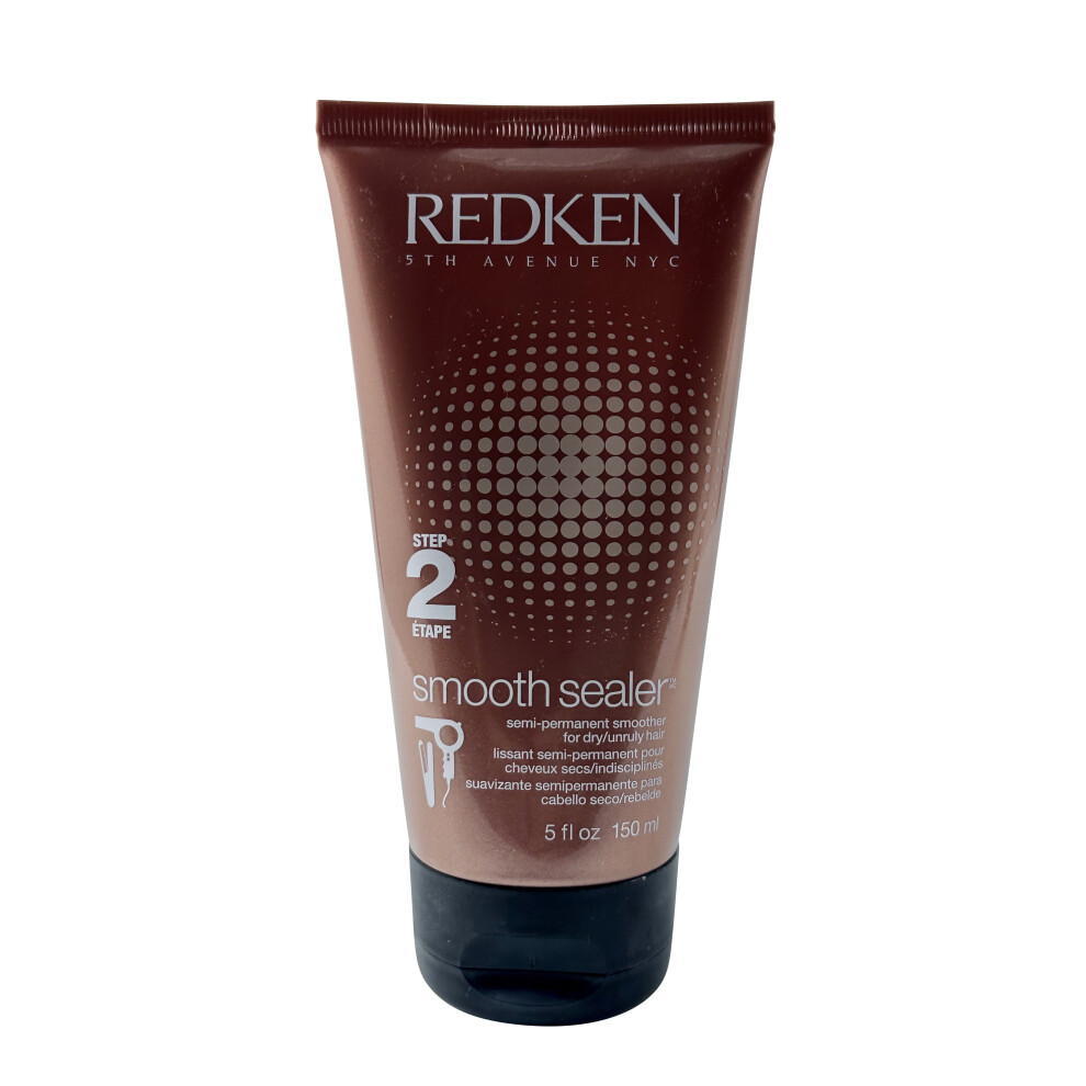 Redken Smooth Sealer Step 2 Semi Permanent Smoother Dry & Unruly Hair 5 OZ