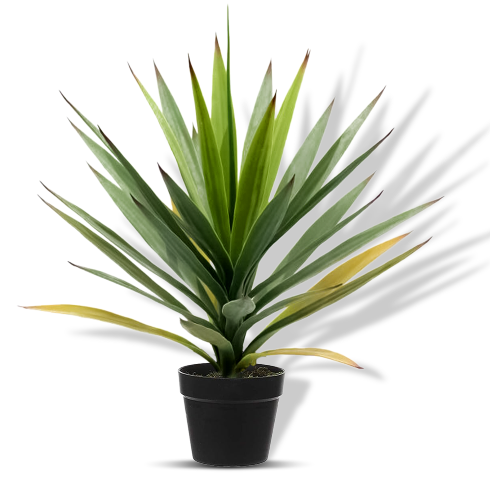 50cm Artificial Agave Tree Fake Plant in Pot Indoor Décor