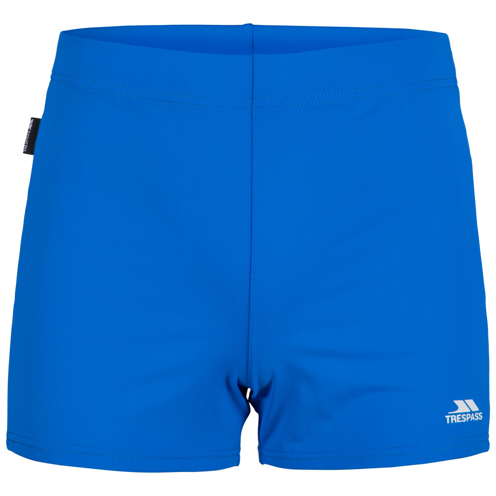 (XS, Bright Blue) Trespass Mens Swim Shorts Summer Beach Exerted