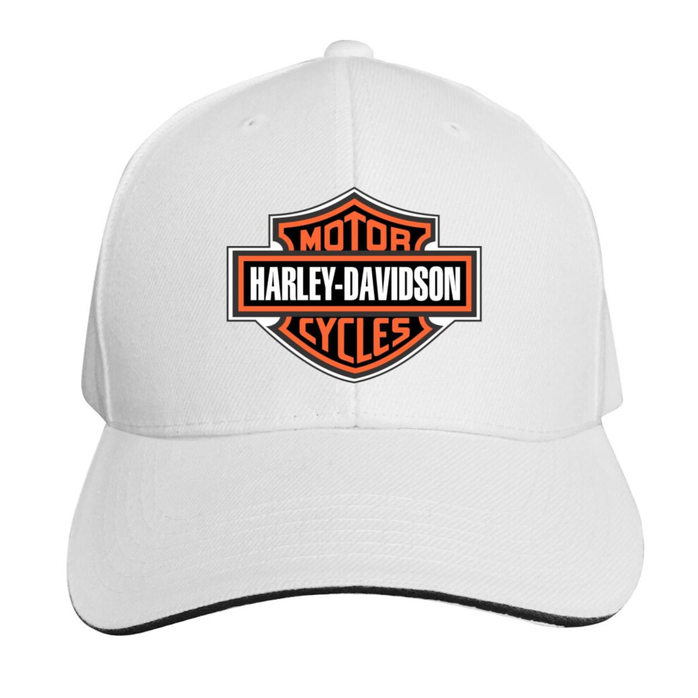 Beinono (White) Harley Davidson Unisex Adjustable Baseball Cap Hat White