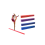 Dripex (Pink) 7FT Folding Gymnastics Balance Beam 1