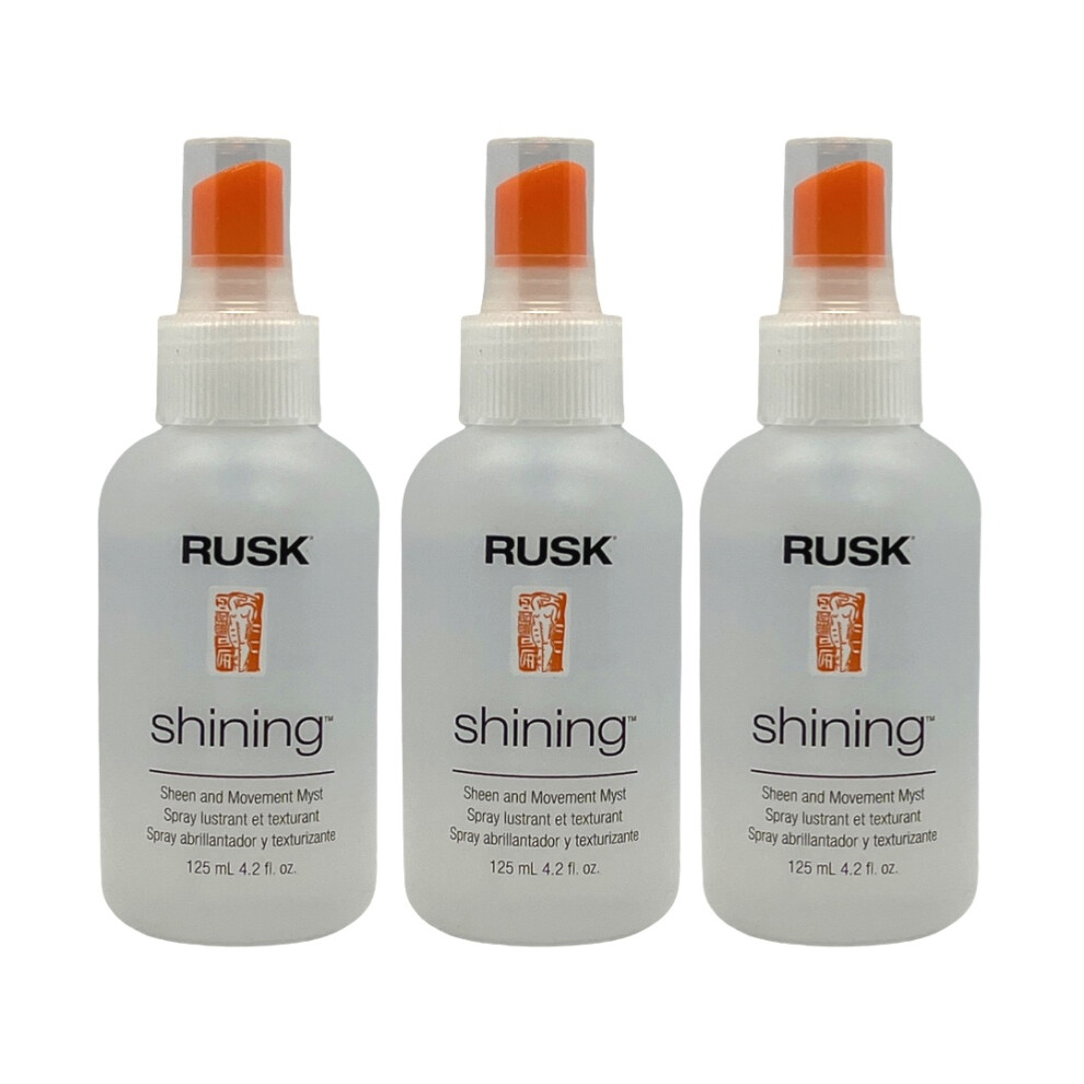 Rusk Shining Sheen and Movement Myst 4.2 Oz (Pack of 3)