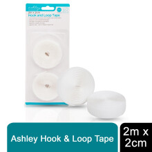 Ashley Long-lasting Excellent Quality Hook & Loop Tape 2m x 2cm