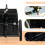 Homcom HOMCOM Bicycle Trailer with Foldable Storage Box and Pneumatic Tyres, Black 7