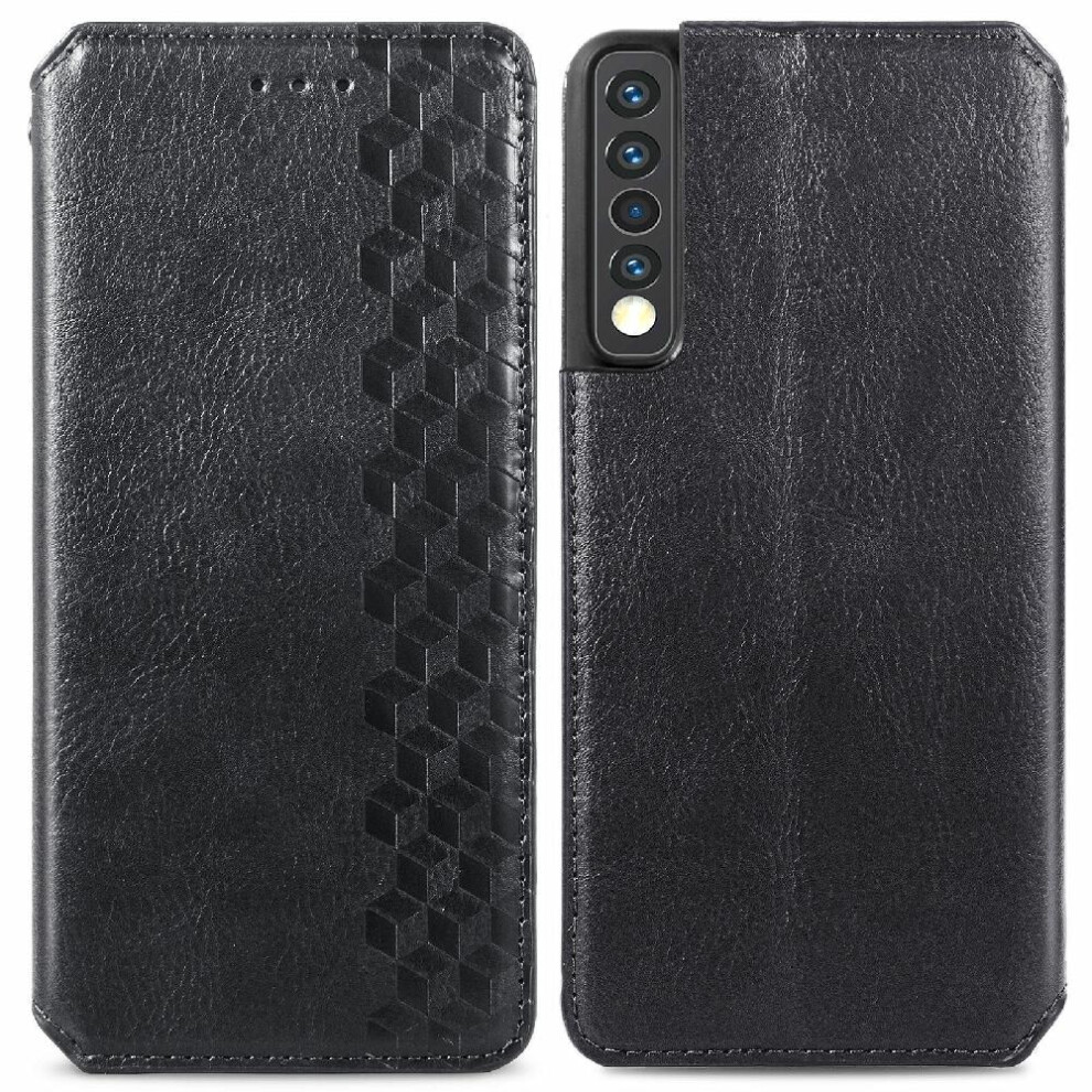 (Black) Case For Lg Stylo 7 4G Fashion Design Leather Case Wallet Function Flip Cover Exquisite Business Black 764762557249