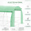 Outsunny Outsunny 3 x 3 x 2 m Polytunnel Greenhouse Pollytunnel Tent Steel Frame Green 4