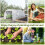 Outsunny Outsunny 4 x 3 x 2 m Polytunnel Greenhouse Pollytunnel Tent w/ Steel Frame White 7