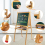 Dripex Bamboo Kids Easel 5