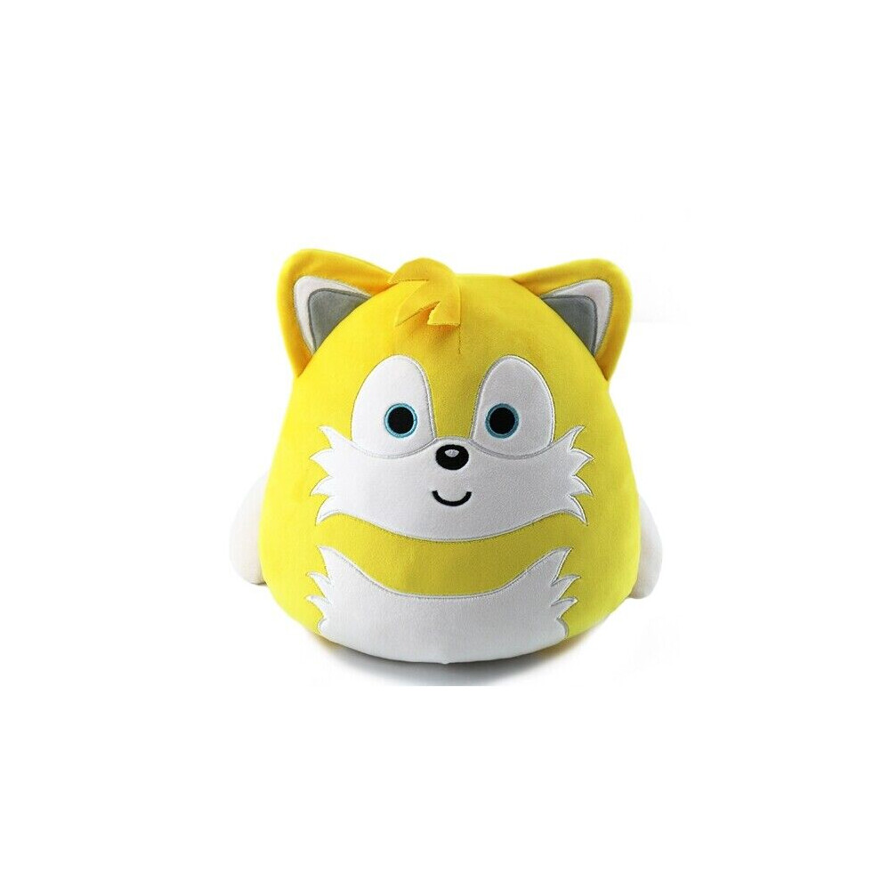 (yellow, 23cm) NEW 23CM 35cm Sonic Hedgehog plush doll super Super SONY Tumbler toy Kids Gifts