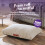 Slumberdown (Biscuit, Medium) Slumberdown Paws for Slumber Sherpa Pet Bed UK Made 3