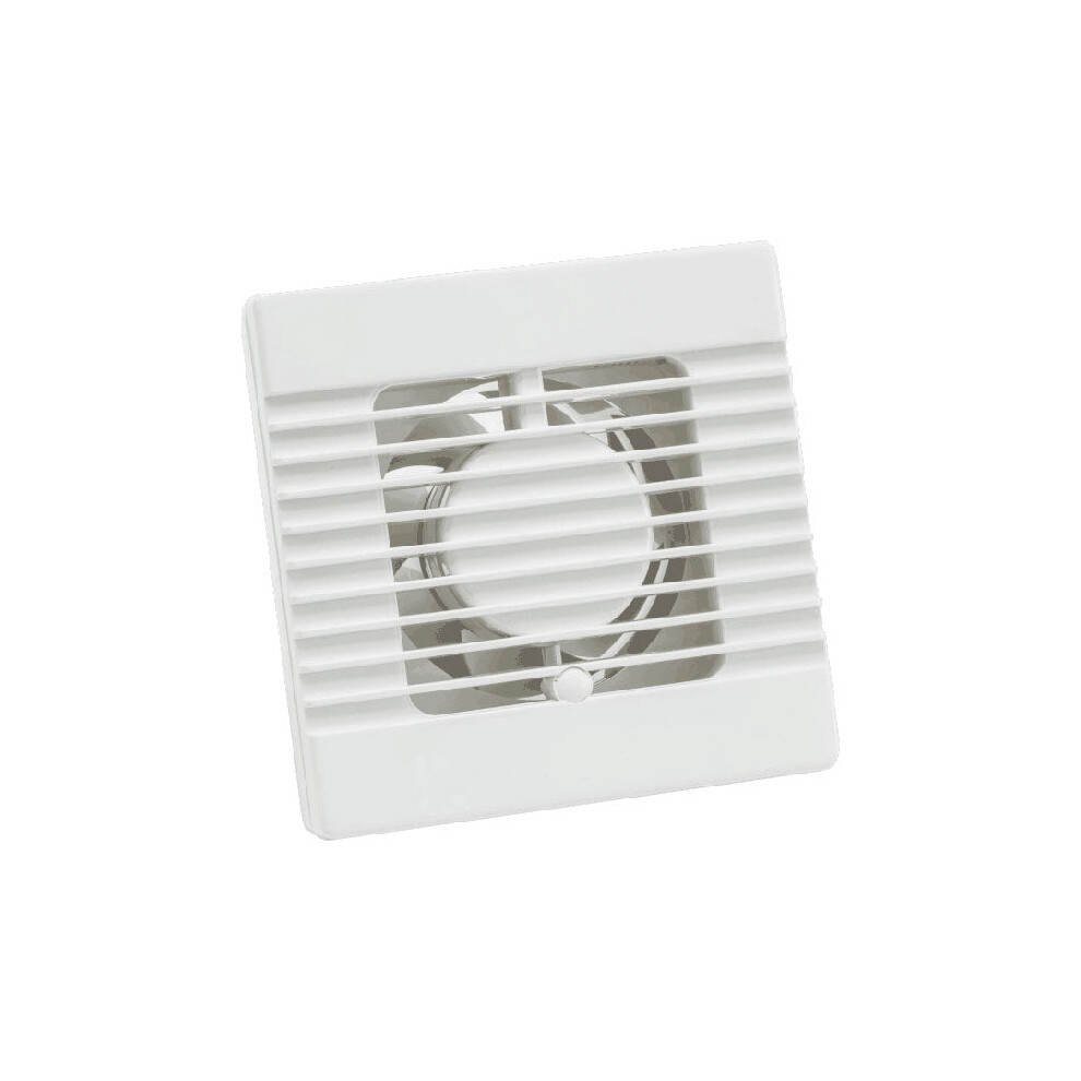 Manrose Intervent 4inch. Extractor Fan Timer Model - White - NVF100T