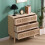 Spot On Dealz Rattan 3 Drawer Chest Cabinet Bedside Table Storage Unit Nightstand 2