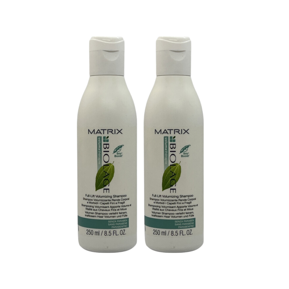 Matrix Biolage Volumatherapie Full Lift Volumizing Shampoo 8.5 Oz (Pack of 2)