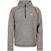 (5-6 Yrs, Black) Trespass Kids Keynote AT100 Half Zip Pullover Long Sleeve Fleece