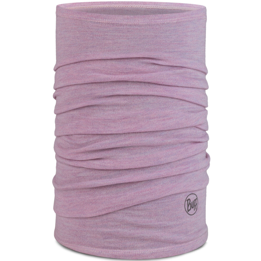 Buff (One Size, ) Unisex Midweight Merino Wool Outdoor Tubular Bandana Scarf Lilac