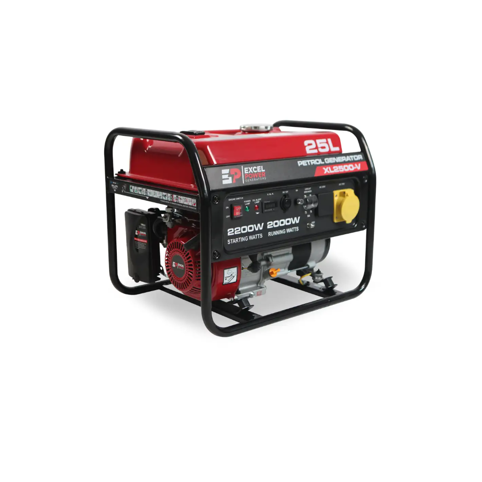 Excel Power Recoil Start 2.2KW Open Framed Petrol Generator