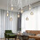 1pc White Pendant Light, DIY Art Spider Ceiling Light, Hanging Modern Nordic Retro LED Lights, Vintage Loft Decorative Pendant Light 3