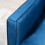 Homcom HOMCOM Convertible Sofa Futon Velvet-Touch Tufted Couch Sofa Bed Blue 3