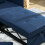 Homcom HOMCOM Folding Sleeper Sofa Bed Chair with Pillows, Pocket, Blue 6