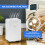 Homcom HOMCOM 10L/Day Protable Quiet Air Dehumidifier with Purifier, Timer, 5 Modes 5