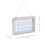 Outsunny Outsunny 20W Mosquito Killer Electric Insect Fly Pest Control Bug Zapper Trap UV 2