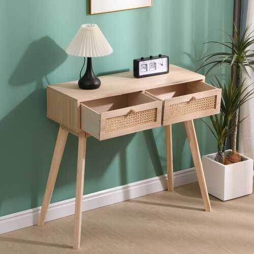 Spot On Dealz 2 Drawer Console Table 2