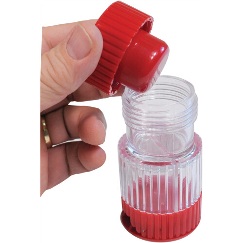 Pill Tablet Crusher Grinder Splitter Easy Use Medicine Storage Container Box 3 in 1 1