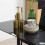 Homcom HOMCOM Dining Table Set for 4, Kitchen Table and Chairs w/ Padded Seat Black 7