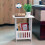 Small Bedside Table Cabinet Side End Coffee Table Nightstand Storage 8