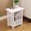 Small Bedside Table Cabinet Side End Coffee Table Nightstand Storage 9
