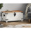 Mercers Furniture Corona White Wax Blanket Box Ottoman Storage Chest 1