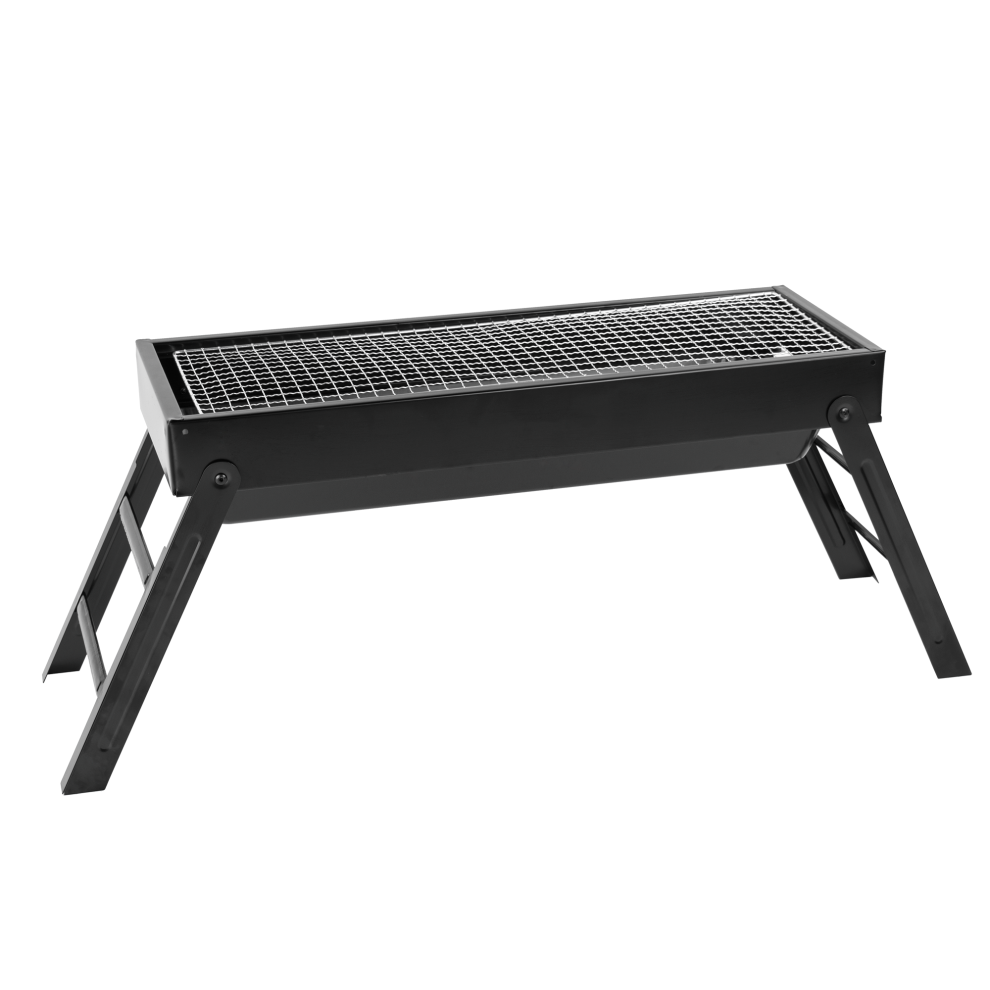 (KCT Folding Barbecue) KCT Foldable Portable Compact Charcoal BBQ Folding Picnic Grill Barbecue Stove for Outdoor Tabletop, Travel, Camping, Motorhome