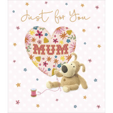 Boofle Just For You Mum Love For Mum Cute Mother's Day Greeting Card