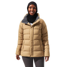 (UK 10, Natural) Berghaus Womens Rosthwaite Reflect Down Recycled Warm Winter Jacket