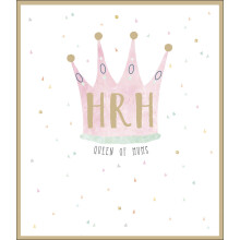 Mother's Day Card HRH Queen Of Mums Flittered Embellished Greeting Cards